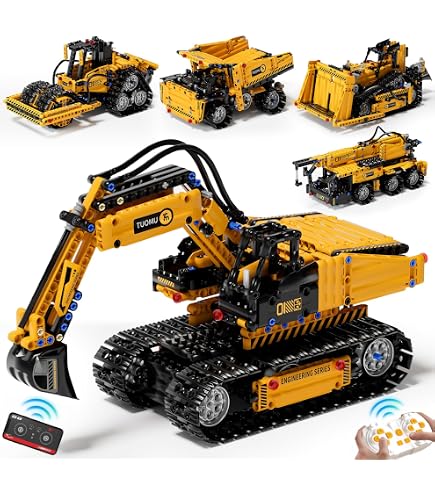 Amazon.com: 5 in 1 Building Toys STEM Robotics Kit for Kids 6-14